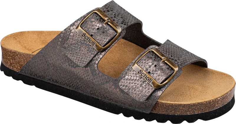 Scholl Women's Josephine Sandal, Black, 8 UK