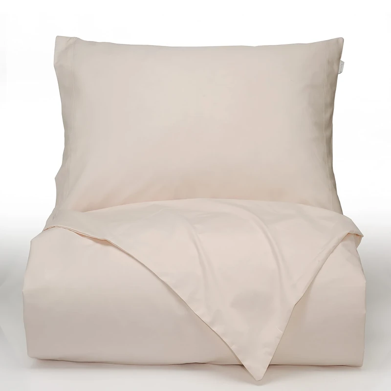 Bianca Plain Dyed Percale Cream