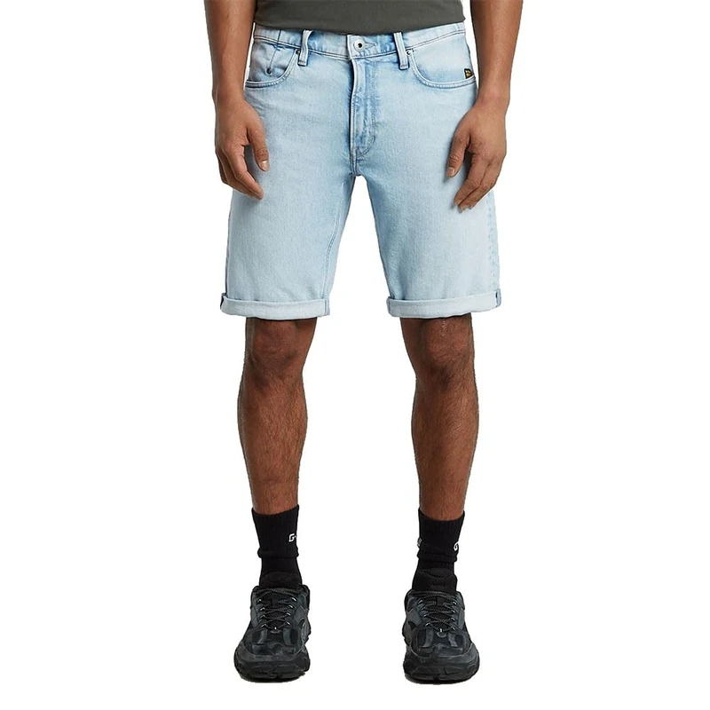 G-STAR Men's Mosa Shorts, Sun Faded Powder Blue D24430-d549-h069, 35W