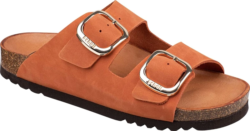 Scholl Women's Noelle 2.0 Sandal, Light Brown, 4 UK