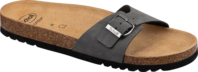 Scholl Men's Simon Sandal, Grey, 10 UK