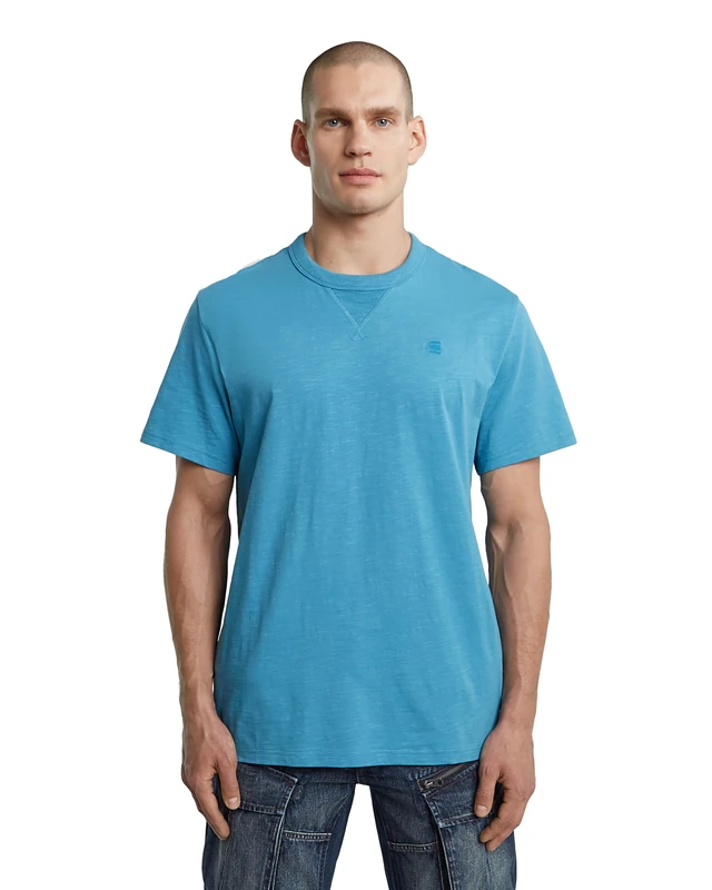 G-STAR Men's Nifous T-Shirt, Blue (Niagara D24449-b255-g988), XXL