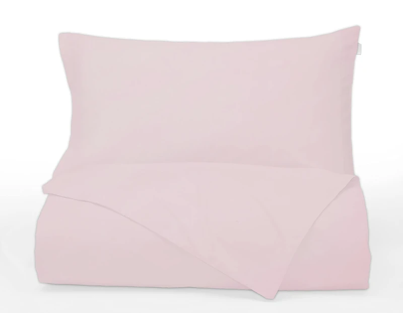 Bianca Plain Dyed Percale Pink