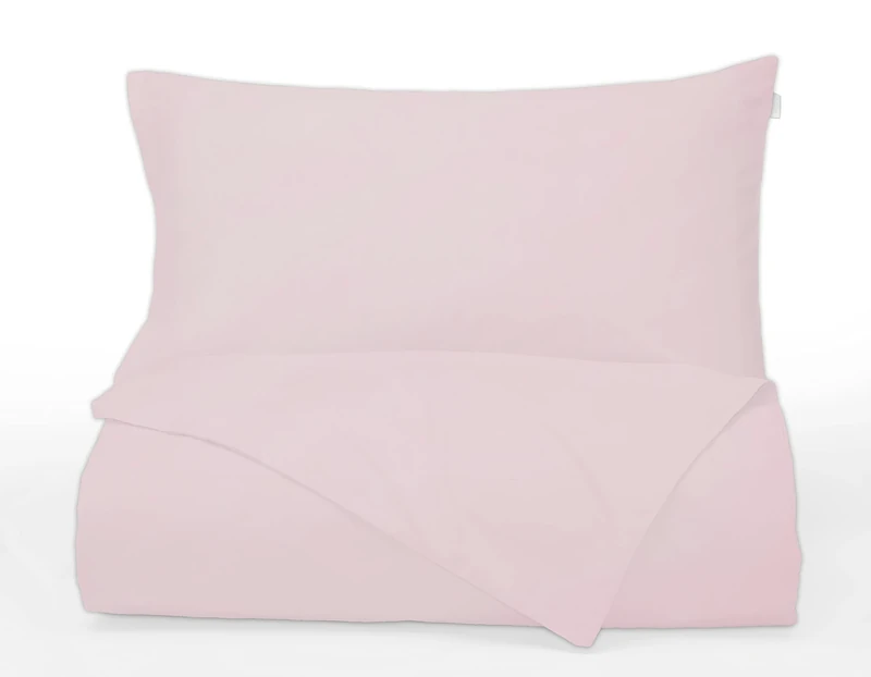 Bianca Plain Dyed Percale Pink
