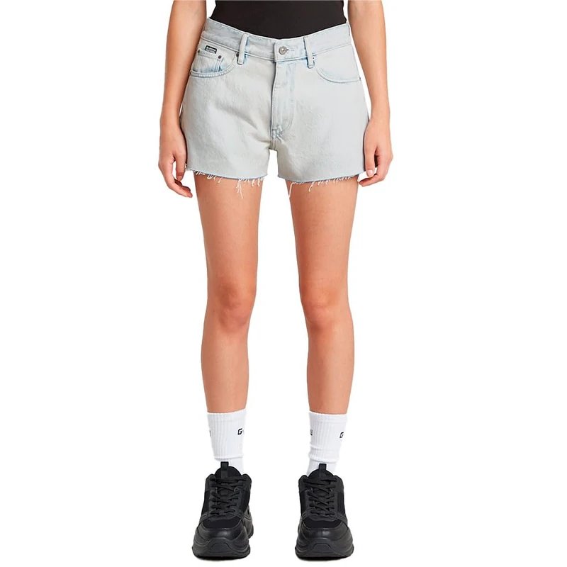 G-STAR, True Raw Edge Shorts, Beached Faded Clifton Blue D24376-d436-h122, 32W