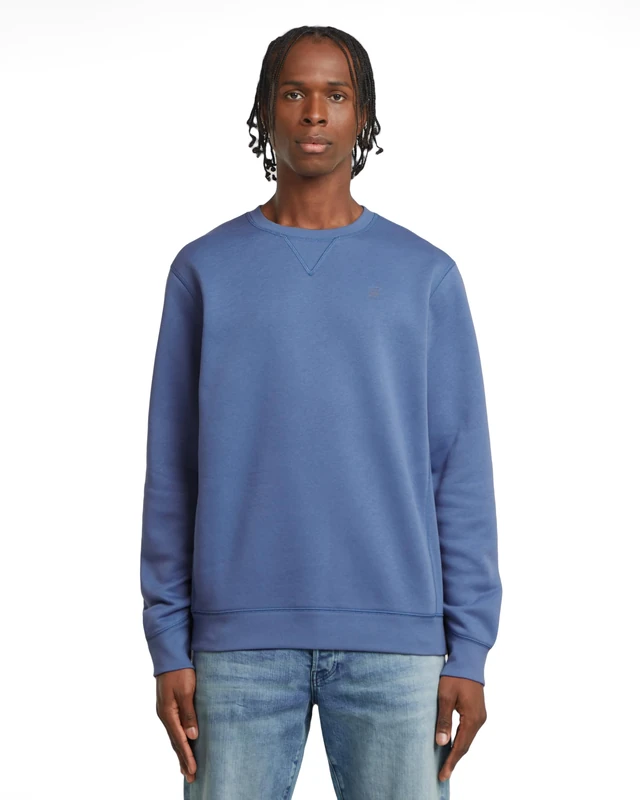 G-STAR Men's Premium Core Sweats, Dutch Blue D16917-c235-g989, XL