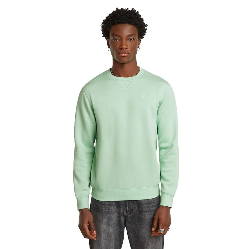 G-STAR Men's Premium Core Sweats, Birds Egg Green D16917-c235-g992, M