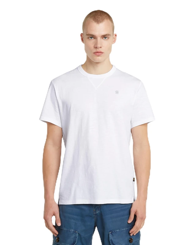 G-STAR Men's Nifous T-Shirt, White (White D24449-b255-110), M