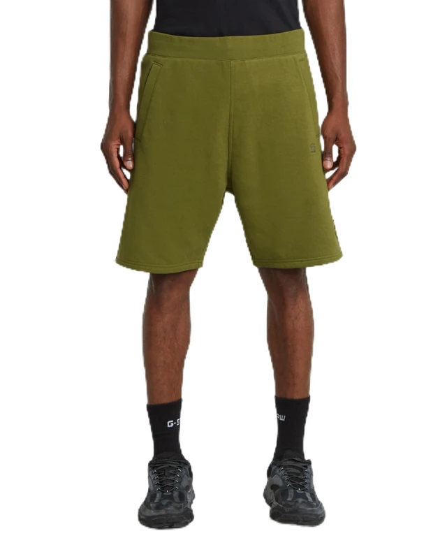 G-STAR Men's Nifous Sweat Shorts, Green (Mayfly D26281-d566-g985), XL