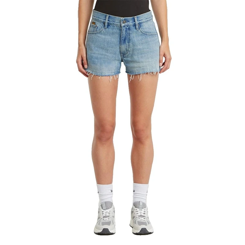 G-STAR Women's True Shorts Raw Edge, Blue (Vintage Mine Dust D24376-d788-h119), 29W