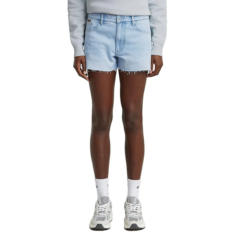 G-STAR, True Raw Edge Shorts, Sun Faded Blue Vapour D24376-d936-h112, 33W