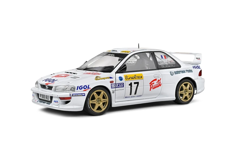 1:18 Subaru Impreza S5 WRC99 22B Blue #17 Panizzi/Panizzi Rally Monte Carlo 1999