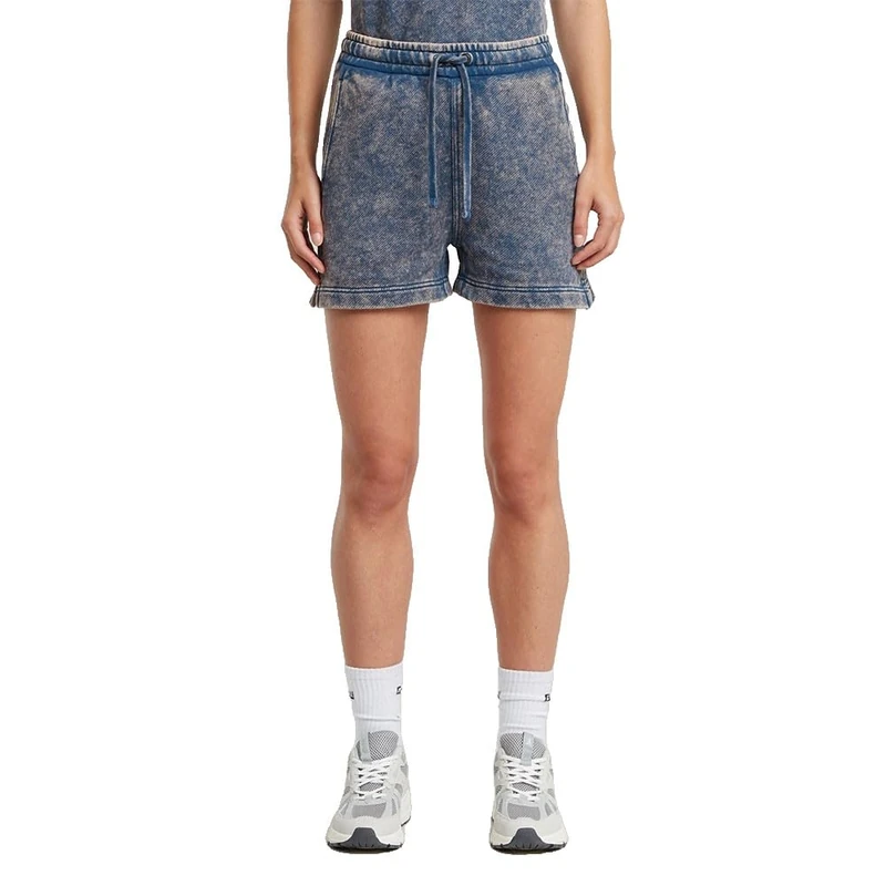 G-STAR Women's Overdyed Sw Shorts Wmn, Blue (Mid Blue Double Dye D26562-d575-h364), XS