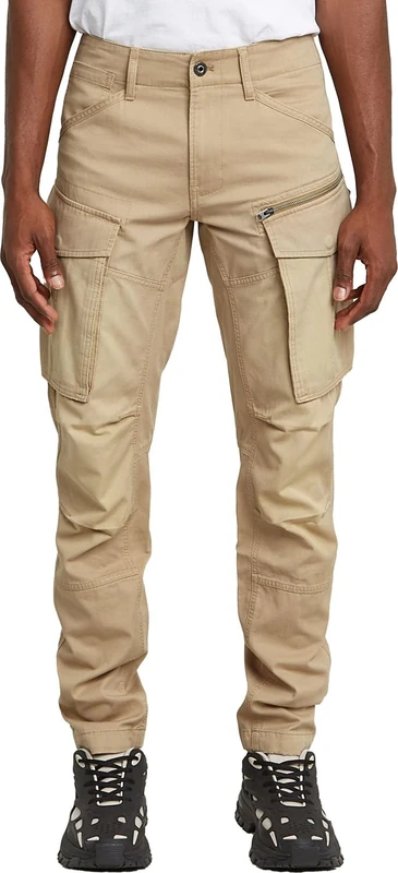 G-STAR Men's Rovic Zip 3D Regular Tapered Pants, Brown (Lion D02190-c962-1610), 30 W/34 L