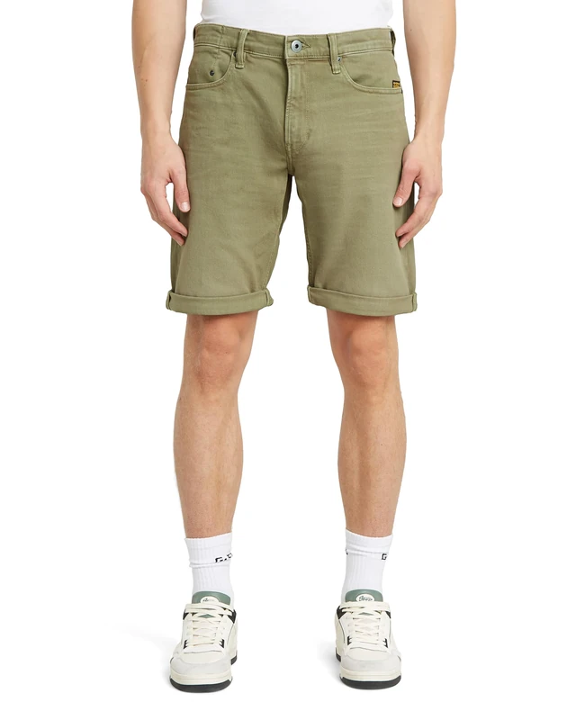 G-STAR Men's Mosa Shorts, Green (Renaissance Faded Shamrock Gd D24430-d552-g375), 26W