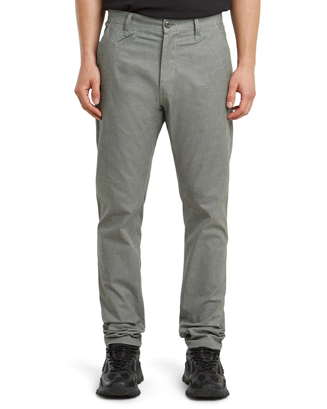 G-STAR Men's Trousers, Multicoloured (Gs Grey/Milk Dobby D26336-d921-h061), 33 W/34 L