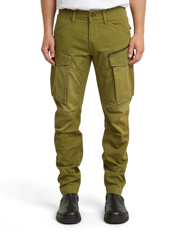 G-STAR Men's Rovic Zip 3D Regular Tapered Pants, Green (Mayfly D02190-c962-g985), 38 W/36 L
