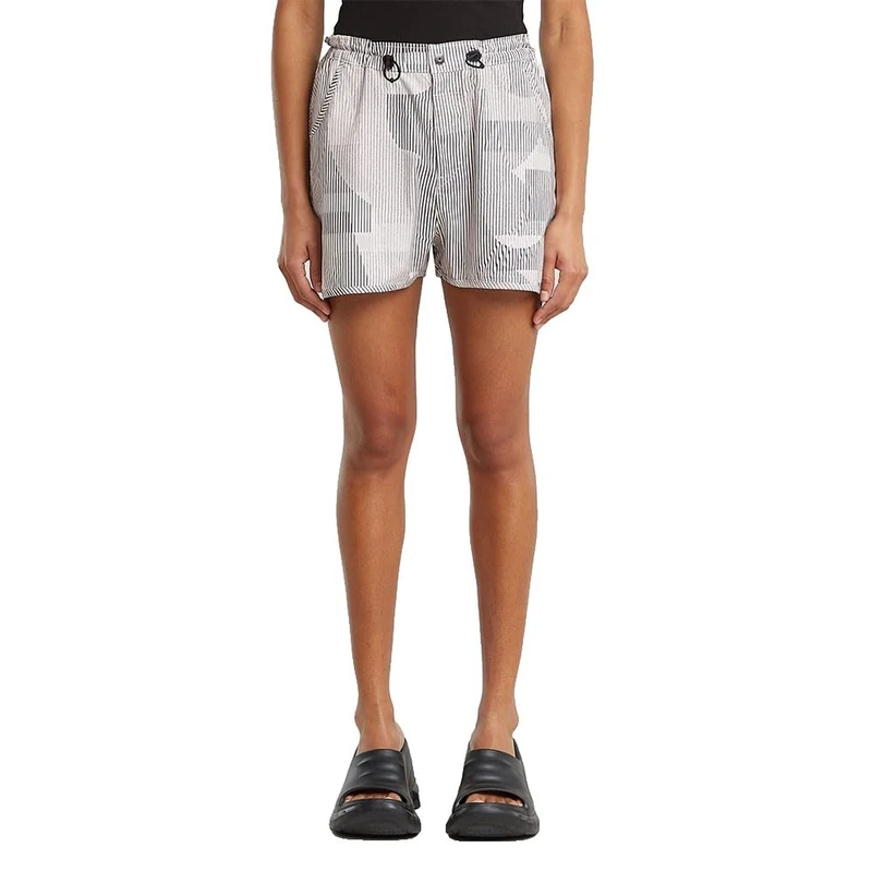 G-STAR Women's Woven Running Shorts Wmn, Multicoloured (Petrol Raw Lines D26167-d386-h066), S - Image 1