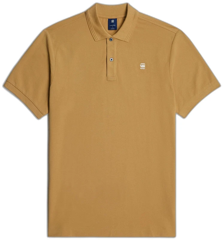 G-STAR Mens Dunda Overdyed Slim Polo Shirt, Inca, XL