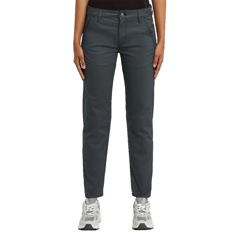 G-STAR Women's Kate Boyfriend Chino, Grey (Petrol D25257-d715-860), 29W x 32L