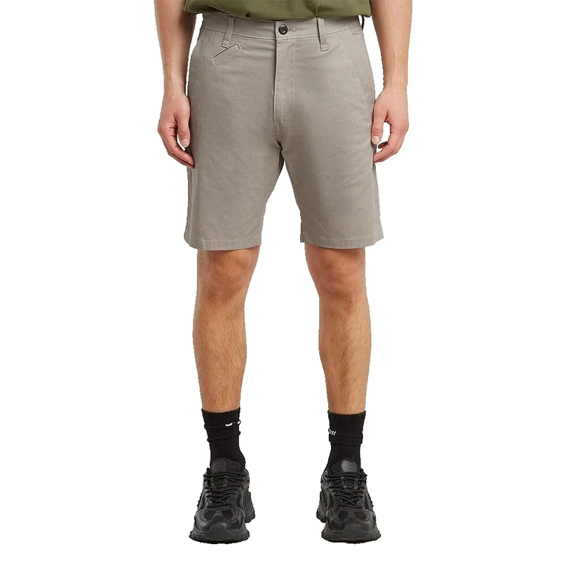 G-STAR Men's Bronson 3.0 Slim Chino Short, Multicoloured (Toggee/Milk Dobby D26337-d921-h062), 36W