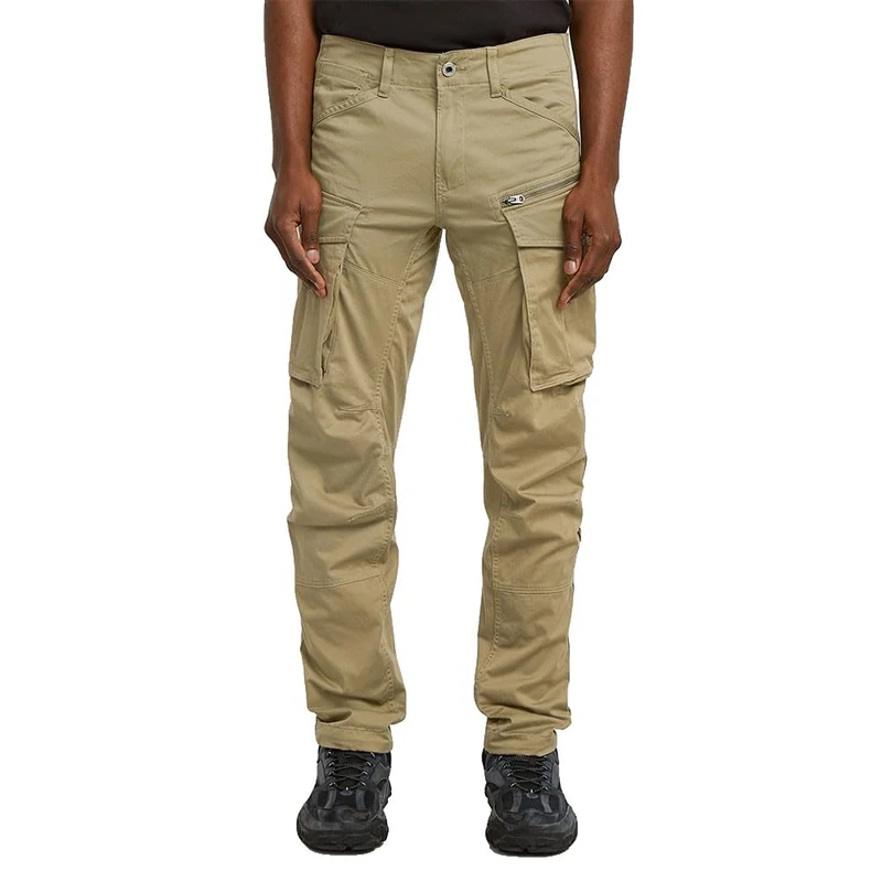 G-STAR Men's Rovic Zip 3D Regular Tapered Pants, Green (Ensis Green D02190-5126-6057), 40 W/34 L