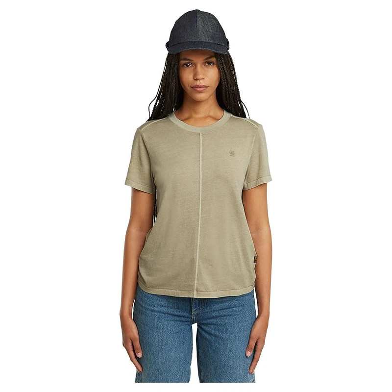 G-STAR, Front Seam Top, Beige (Light Toggee Gd D24499-b059-h037), XS