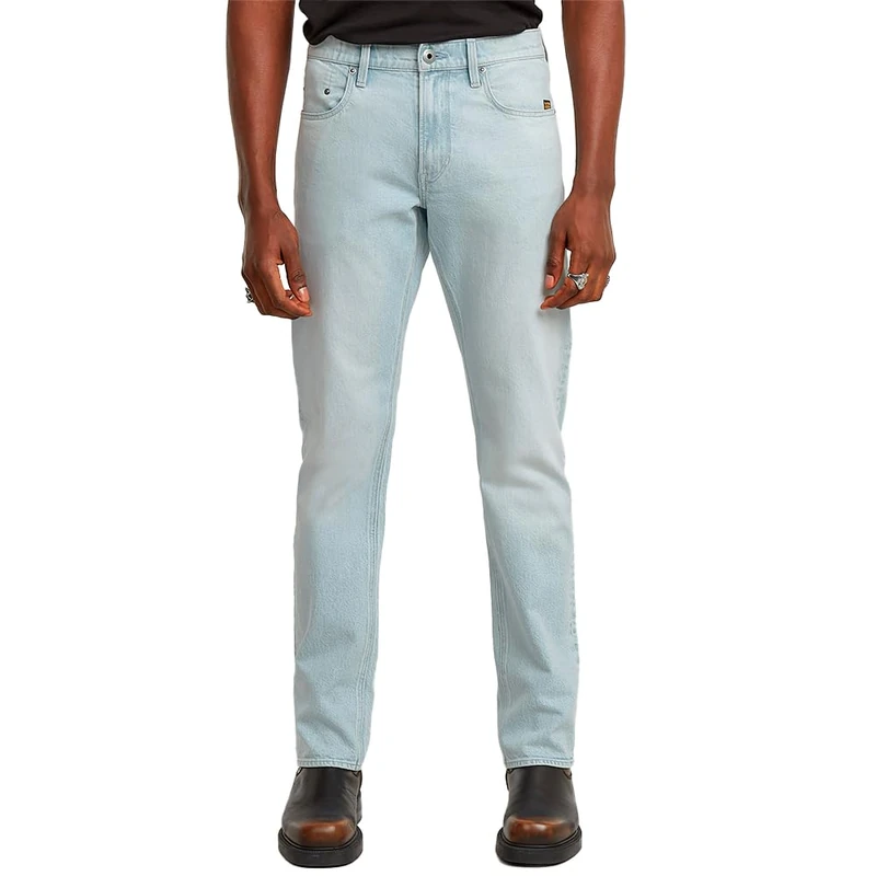 G-STAR Men's Mosa Straight Jeans, Sun Faded Blue Vapour D23692-d936-h112, 34 W/36 L - Image 1