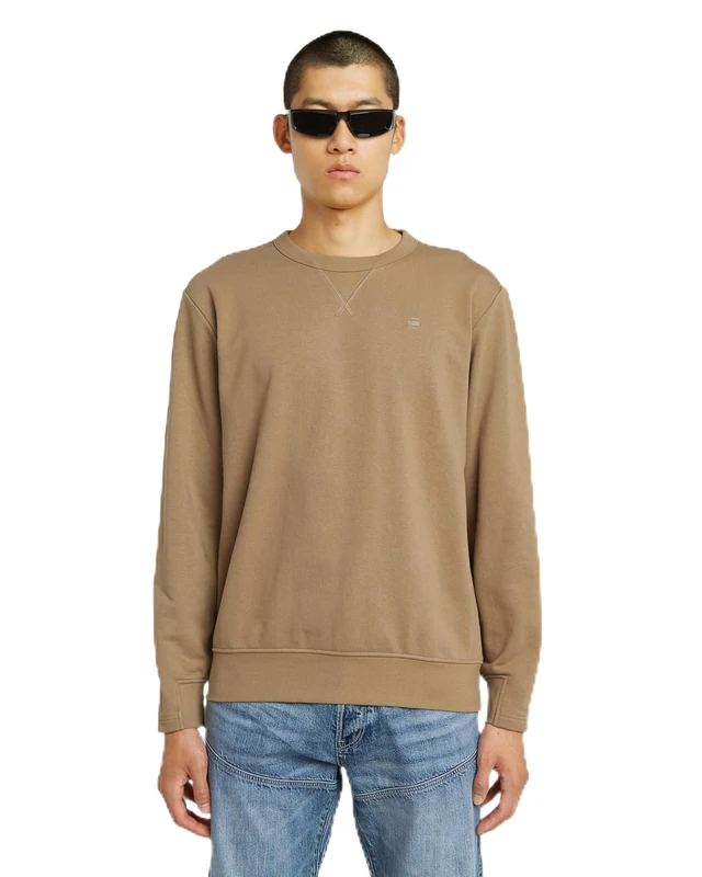 G-STAR Men's Nifous Sweater, Beige/Khaki (Safari D25121-D566-B444), M