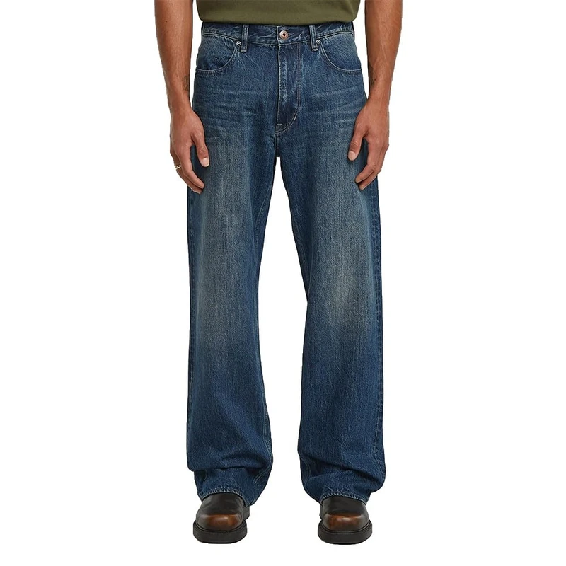 G-STAR Men's Jean Type 96 Loose, Azul (Faded Scoria Grey D23693-d537-h147), 34W x 32L