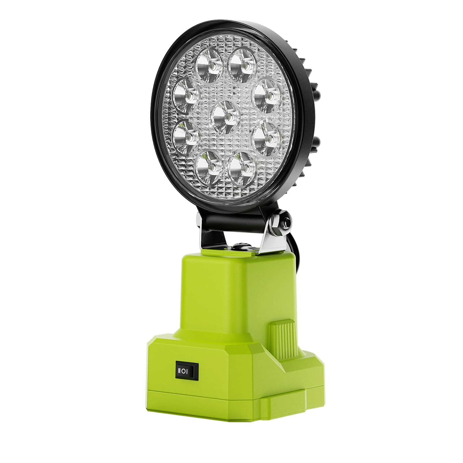 Cordless LED Work Light for Ryobi 18V ONE+ Lithium Battery LED Work Light for Ryobi P108 P109 P102 P103 P104 P105 (Battery Not Included) with 2 Modes Setting