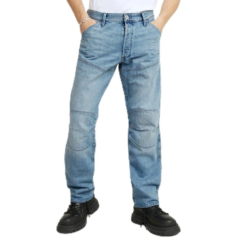 G-STAR Men's Elwood 3D Regular Jeans, Azul (Faded Brilliant Blue D23699-d788-g872), 32W x 34L