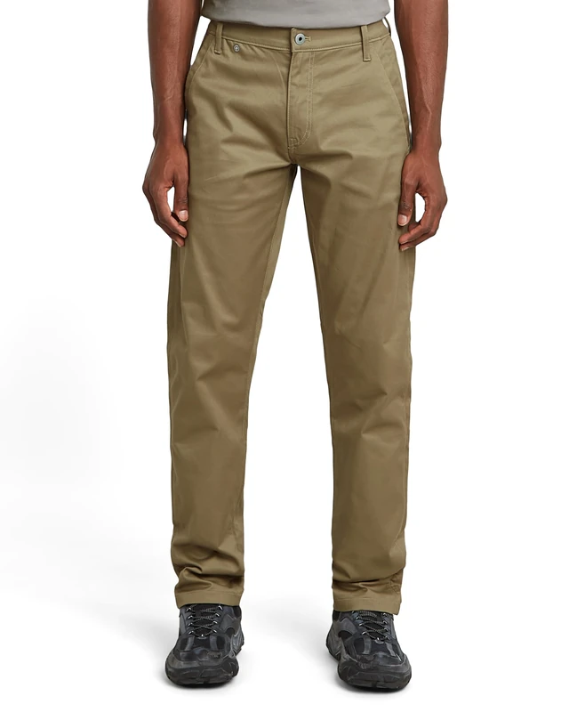 G-STAR Men's Morry Tapered Chino Pants, Green (Ensis Green D26400-c105-6057), 32 W/32 L