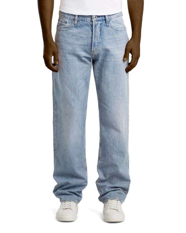 G-STAR Men's Dakota Regular Straight Jeans, Blue (Vintage Platinum Blue D23691-d943-h133), 40 W/34 L