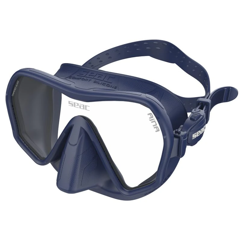 Seac Ajna, frameless Scuba Diving Mask with wide view, 100% silicone skirt