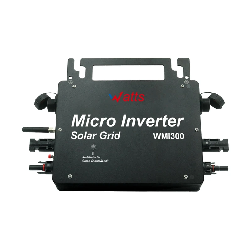 W onder Full Energy Micro Inverter 300 W, Micro Inverter for Smart Solar Network, Wi-Fi, Smartphone App Management