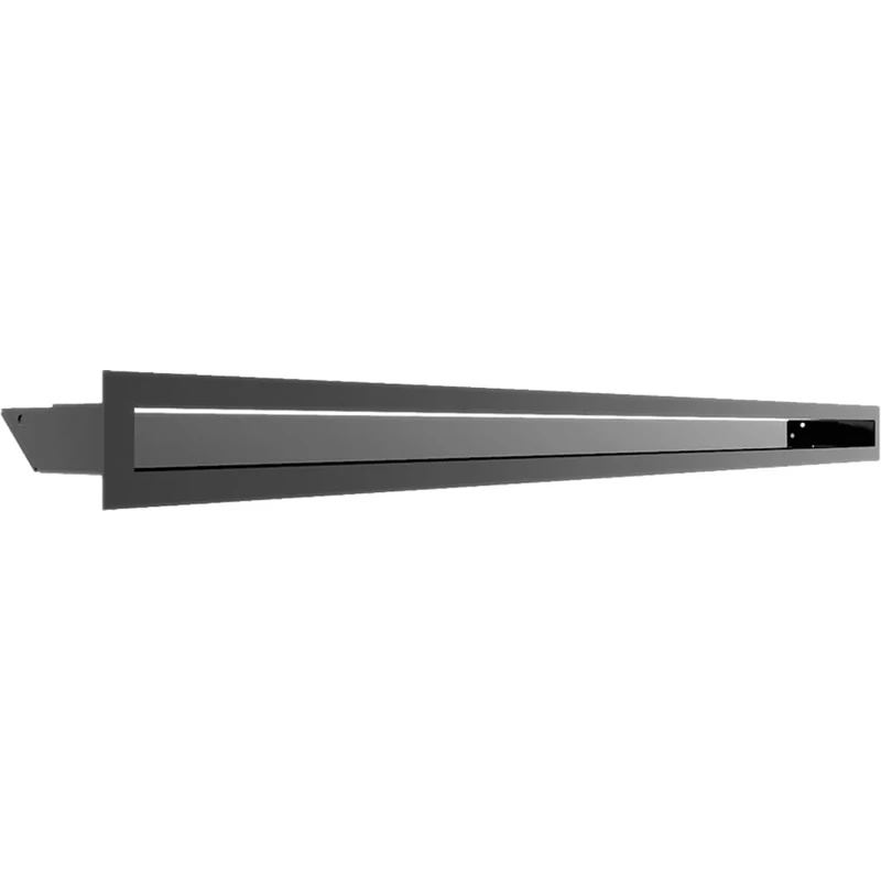 KRATKI Ventilation Grille Luft 6 x 100 Graphite Slim