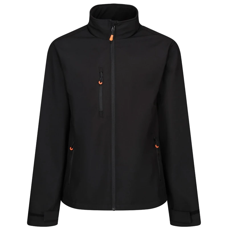 Regatta Professional Mens Thermogen Heated Softshell Insulated Jacket, Black, XL EU