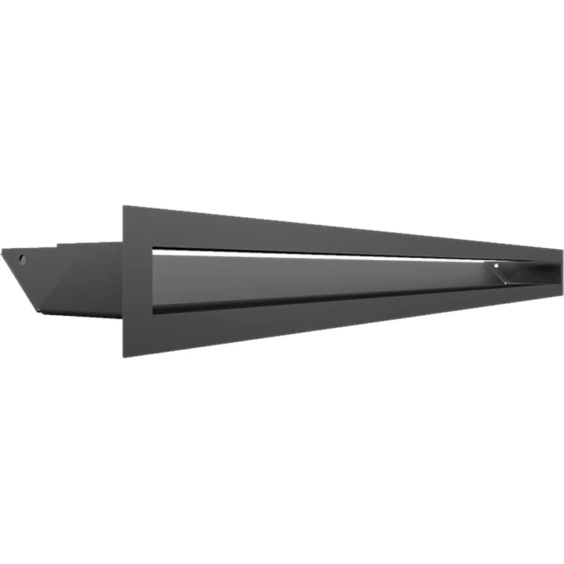 KRATKI Ventilation Grille Luft 6 x 80 Slim Graphite - Image 1