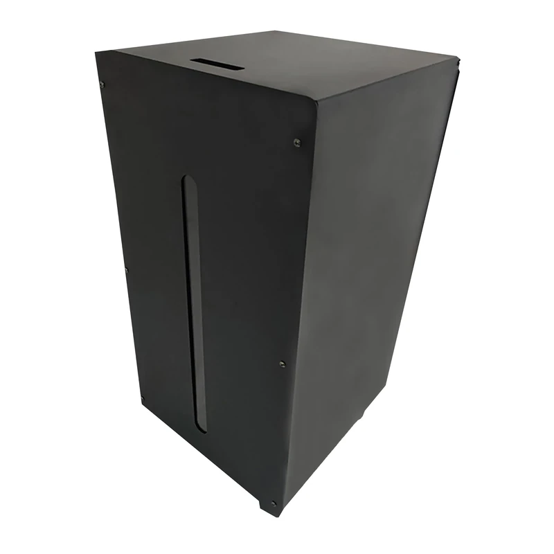 FIREFIX Black Coated Pellet Box with Wheels and Fuel Cap - Image 1