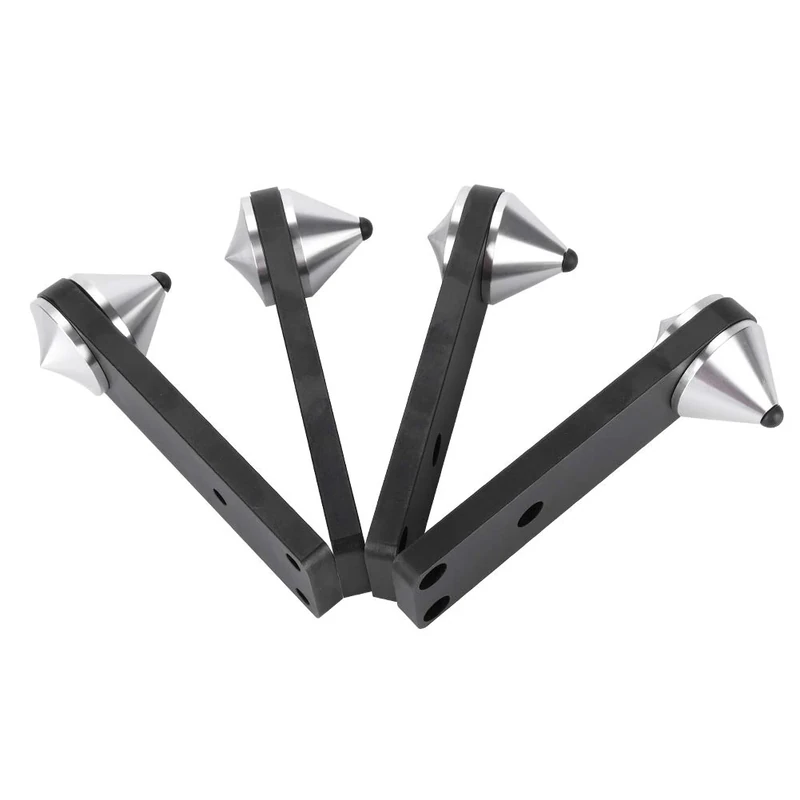 JTIsolati4PCS Combined Type Speaker Foot Subwoofer Shockproof Spike Bracketon Spikes Speaker Spikes 18×18×8 4Pcs Combined Type Speaker Foot Subwoofer Shockproof Spike Bracket