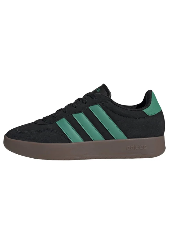 adidas Men's BARREDA Shoes, core Black/Court Green/GUM5, 12.5 UK