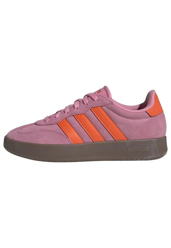 adidas Women's BARREDA Shoes, Bliss Pink/Impact Orange/GUM5, 3.5 UK