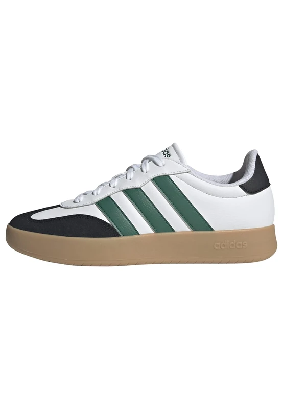 adidas Men's BARREDA Shoes, FTWR White/Collegiate Green/core Black, 5.5 UK