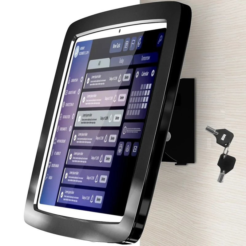 Beelta Tablet Wall Mount Compatible with 10.9 inch iPad 10th, iPad Pro 11" 1 2 3 4, Air 4 5, iPad Air 11", BSW102BA