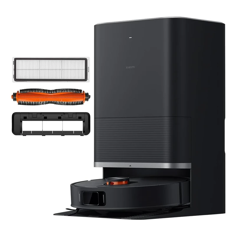 XIAOMI Robot Vacuum X20 Max, All-in-One Base with high-temp auto mop Wash & Fast Drying, 8000Pa Suction, Extendable Mopping Arm, LDS, Anti-Hair Tangle Brush, Carpet Detection, Mi Home App