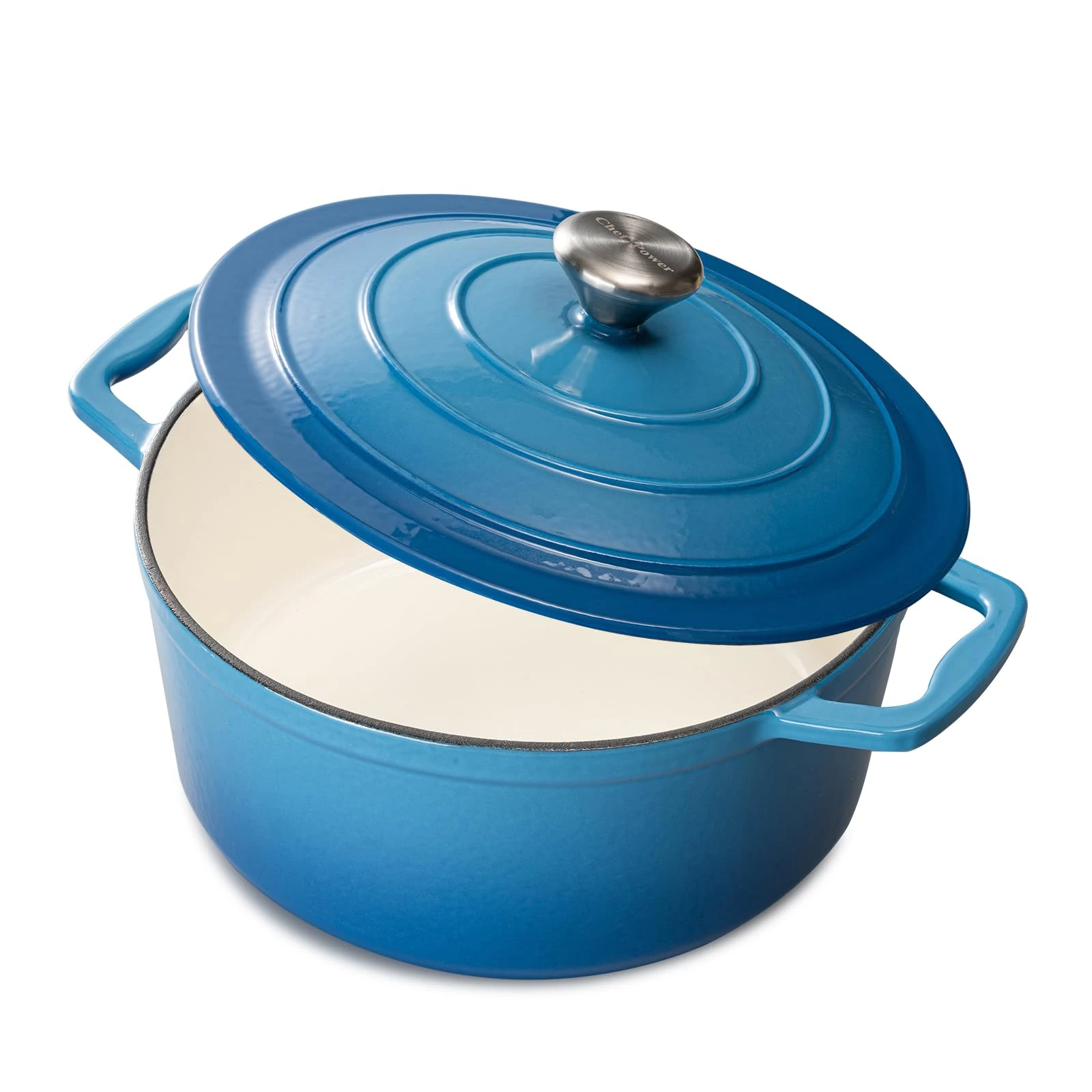 Chef Power dutch oven 5QT, blue