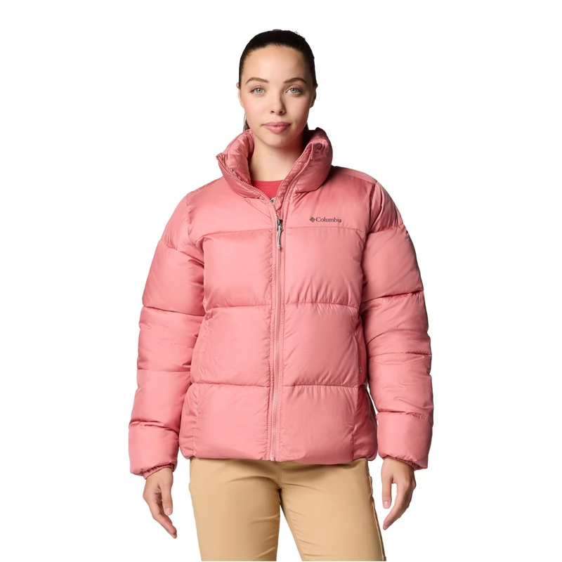 Columbia Puffect II Full Zip Jacket 2090291629, Women's Jackets, Pink, XL EU, Pink, XL