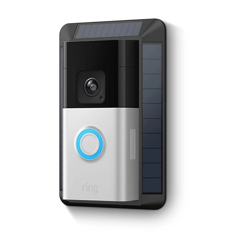 Ring Battery Video Doorbell Pro + Solar Charger | Wireless Video Doorbell Security Camera with Head-To-Toe View, 3D Motion Detection, Wifi | 30-day free trial of Ring Home - Image 1