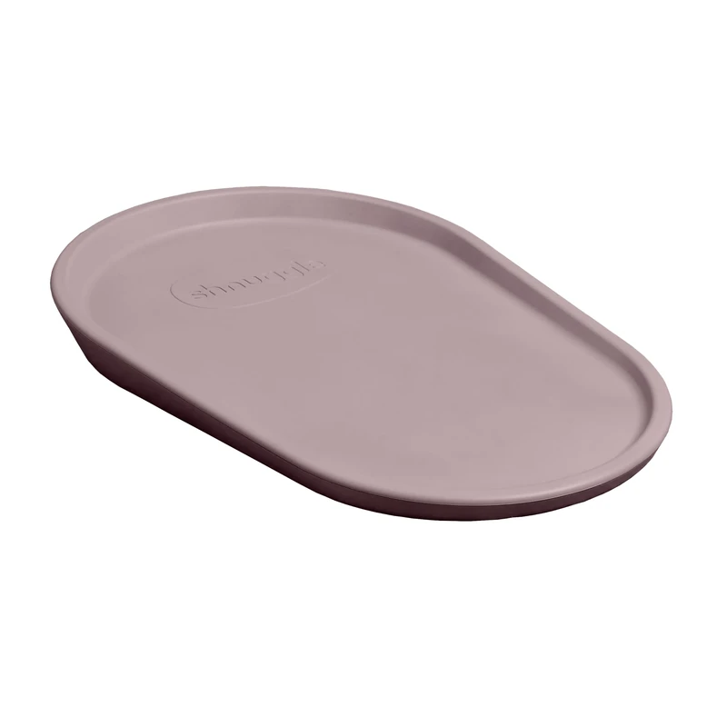 Shnuggle Squishy Baby Changing Mat | Soft and Warm Foam Material is Nicer for Babies | Perfect for Nappy/Diaper Changing Time | Anti-Slip Easy Clean Wipeable (Blossom Pink)